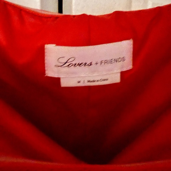 Lovers and friends Red Mini Dress - Picture 3 of 3